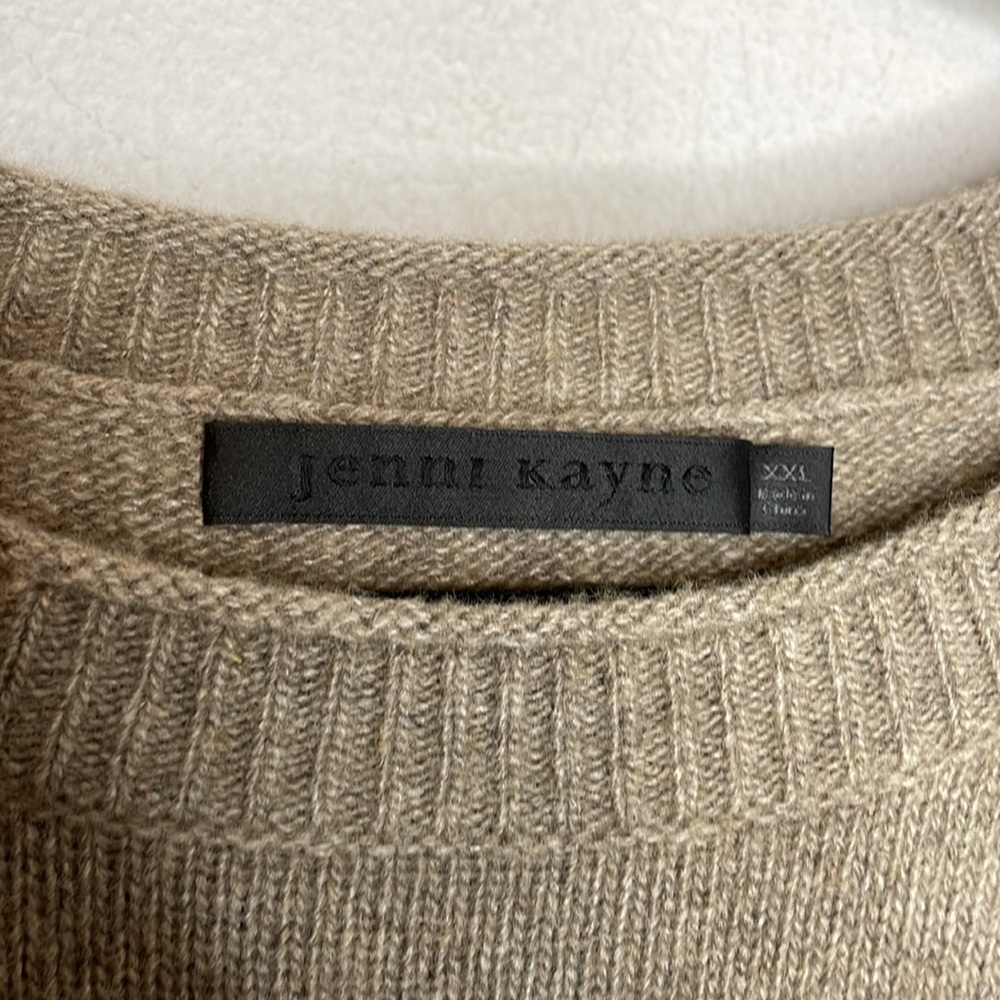 Jenni Kayne | Everyday Sweater Wool & Cashmere Blend Size XXL - Picture 6 of 8